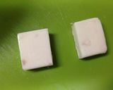 蕪の葉とチーズのガーリック焼きおにぎり作り方2写真