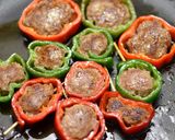 パクパク♪一口ピーマン肉詰め+チーズ作り方7写真