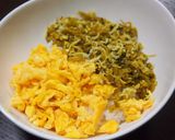 高菜と玉子の二色丼作り方4写真