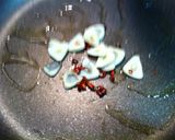 ピザのトッピング☆にんにく醤油シーフード作り方2写真