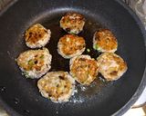 椎茸入りふわふわ豆腐豚つくね作り方6写真