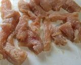 鶏胸肉の唐揚げ❀こっ照りマヨソース作り方1写真