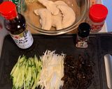 茹でささみキクラゲ中華和え✨作り方1写真