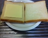 べーコンととろけるチーズのサンドイッチ作り方3写真