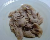 豚しゃぶ肉のオレンジジュース煮作り方4写真