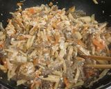 豆腐で仕上げる☆筍とこんにゃくの炒め煮作り方6写真