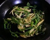 いりごまで揚出し豆腐、ピリ辛野菜炒め添え作り方6写真