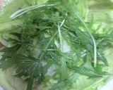 黒ごま豆腐トトロのサラダ作り方3写真
