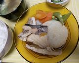 圧力鍋で、簡単あっさりブリ大根☆作り方7写真