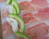 梅シソでさっぱり！アボカド肉巻き♪作り方5写真