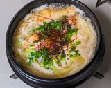 手羽元の参鶏湯風旨塩うどん鍋作り方6写真