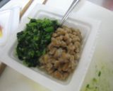野菜を食べよう☆ほうれん草入り納豆作り方2写真