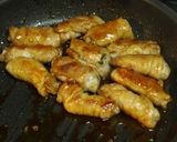 甘辛味の豚肉梅シソ巻き作り方3写真
