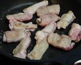 甘辛味の豚肉梅シソ巻き作り方2写真
