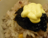 やみつき☆海苔の佃煮＋マヨ☆ご飯作り方6写真