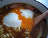 トロトロ温泉卵のせ♪ごちそうスープパスタ作り方5写真