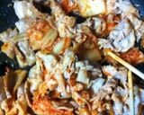 ご飯が進む！ピリ辛☆豚玉キムチ炒め作り方3写真