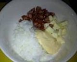 チーズとウインナーの味噌マヨおにぎり☆作り方3写真