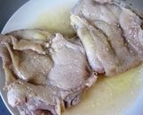 柔らかい☆塩麹モモ肉レンジ蒸し作り方2写真
