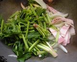 エリンギとほうれん草のクリームパスタ★作り方3写真