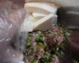 豆腐が入って皮がパリパリ　簡単！ニラ餃子作り方2写真