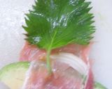 梅シソでさっぱり！アボカド肉巻き♪作り方6写真