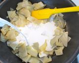 たけのことグリーンピースの春*パスタ作り方3写真