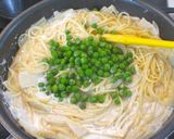 たけのことグリーンピースの春*パスタ作り方4写真