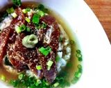 残り物のお刺身で…すずきのお茶漬け作り方3写真