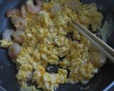 ランチに♪トマトあん♡えび玉丼作り方11写真