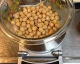 ひよこ豆と白練り胡麻のフムス・ディップ作り方1写真