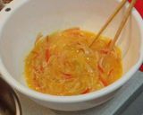 具を炒めないから簡単♪カニカマでかに玉作り方2写真