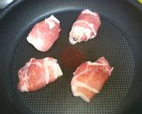 チーズもちまき巻き!デミグラスソースがけ作り方2写真