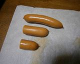子どもの日*ウインナー鯉のぼりパン作り方1写真