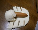 子どもの日*ウインナー鯉のぼりパン作り方7写真