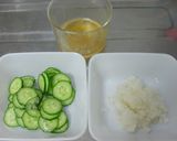 塩麹☆きゅうりと大根のおろし酢和え♪作り方1写真
