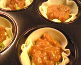 余った餃子皮＆カレー＆キャベツグラタン♪作り方3写真