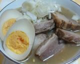 マルちゃん正麺で★角煮と煮卵の本格拉麺作り方3写真
