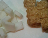 簡単煮物☆おばあちゃんの厚揚げと大根作り方1写真