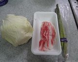 塩麹で豚キャベツの重ね蒸し★作り方1写真