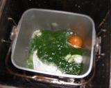 米粉のよもぎあんぱん」作り方2写真
