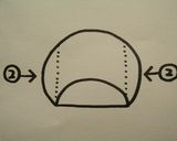 ＊ハム＆チーズの生春巻き＊作り方5写真
