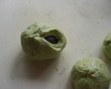 米粉のよもぎあんぱん」作り方7写真