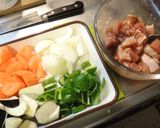 鳥肉とお野菜のサックサック酢鳥作り方2写真