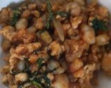 簡単☆揚げない＊鶏ひき肉とえびの春巻き作り方7写真