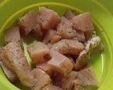 鶏肉のハーブ蒸し作り方1写真