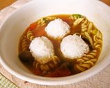 ♪具たくさん!!カレースープパスタ♪作り方4写真