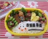 ＊ドクターイエローのお弁当＊作り方6写真