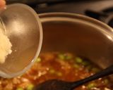 カレー風味の具だくさんスープパスタ☆作り方5写真