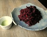 ビーツ☆わさびレモンバター醤油作り方5写真